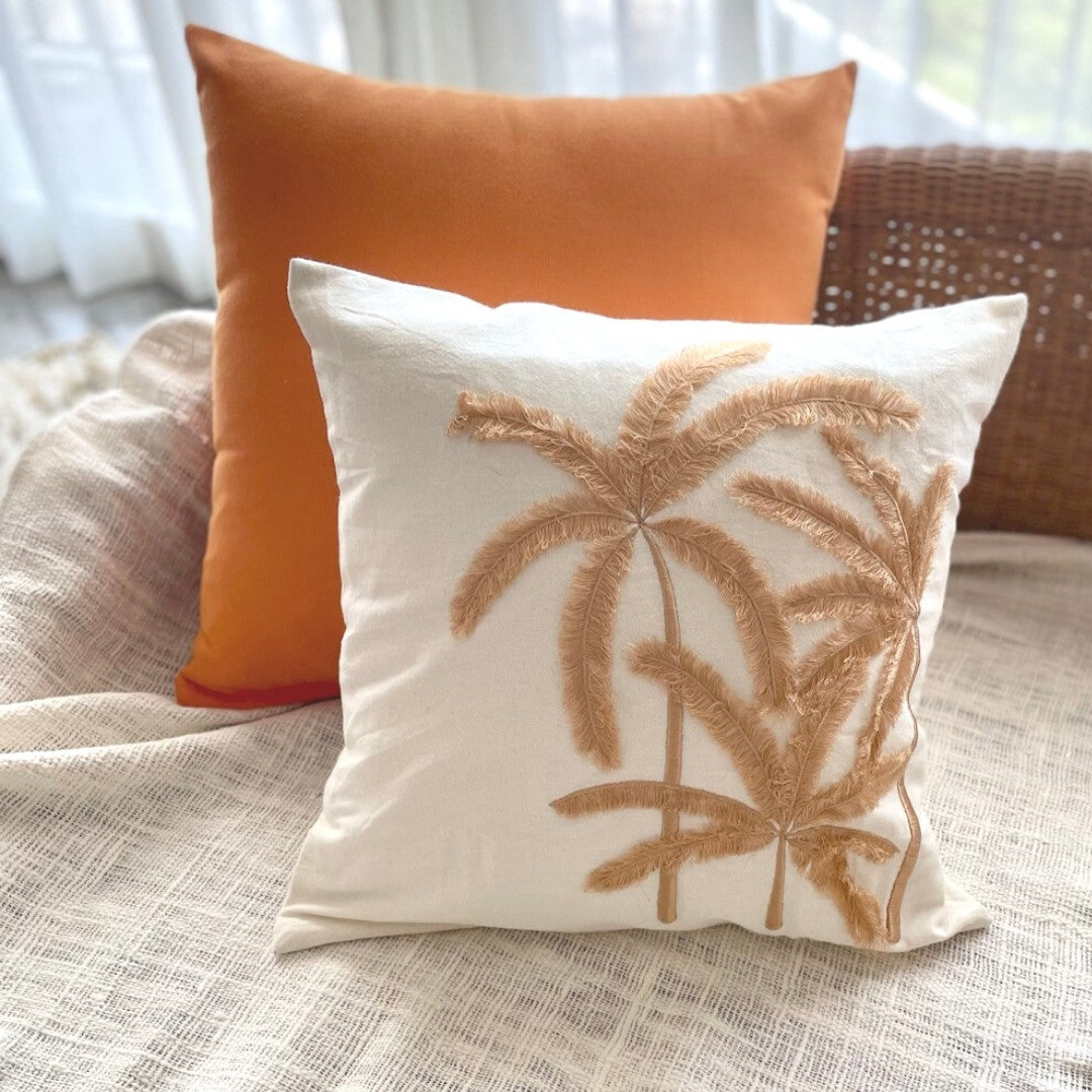 palm tree cushion