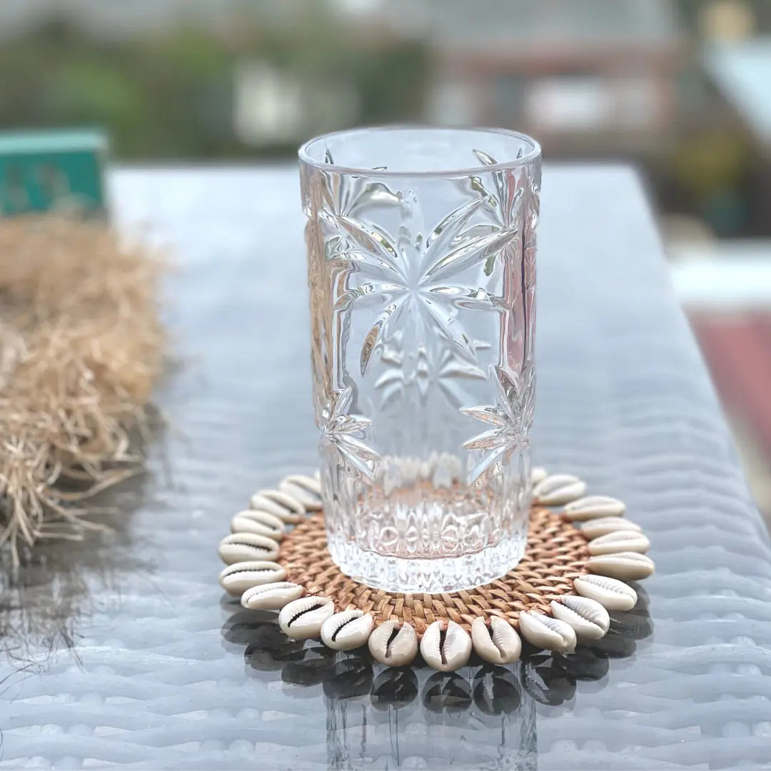 Woven drink outlet coasters