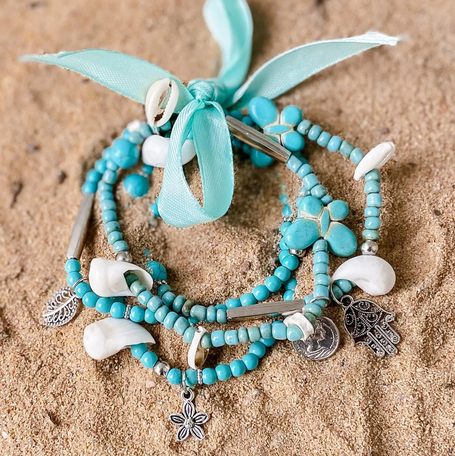 cheap boho beach jewellery turquoise