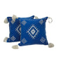 cobalt blue coastal cushion decor