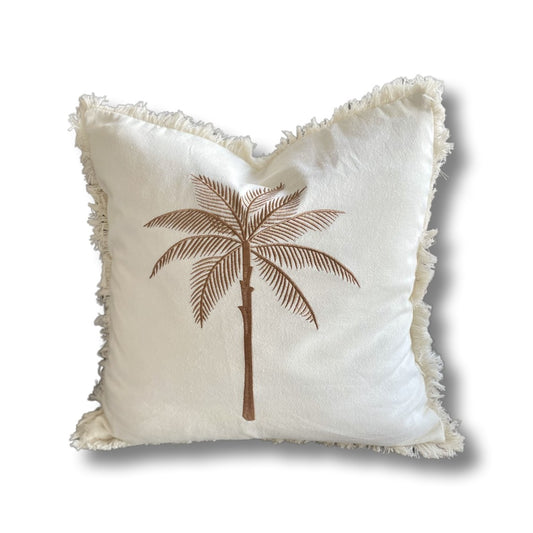 palm tree cushion