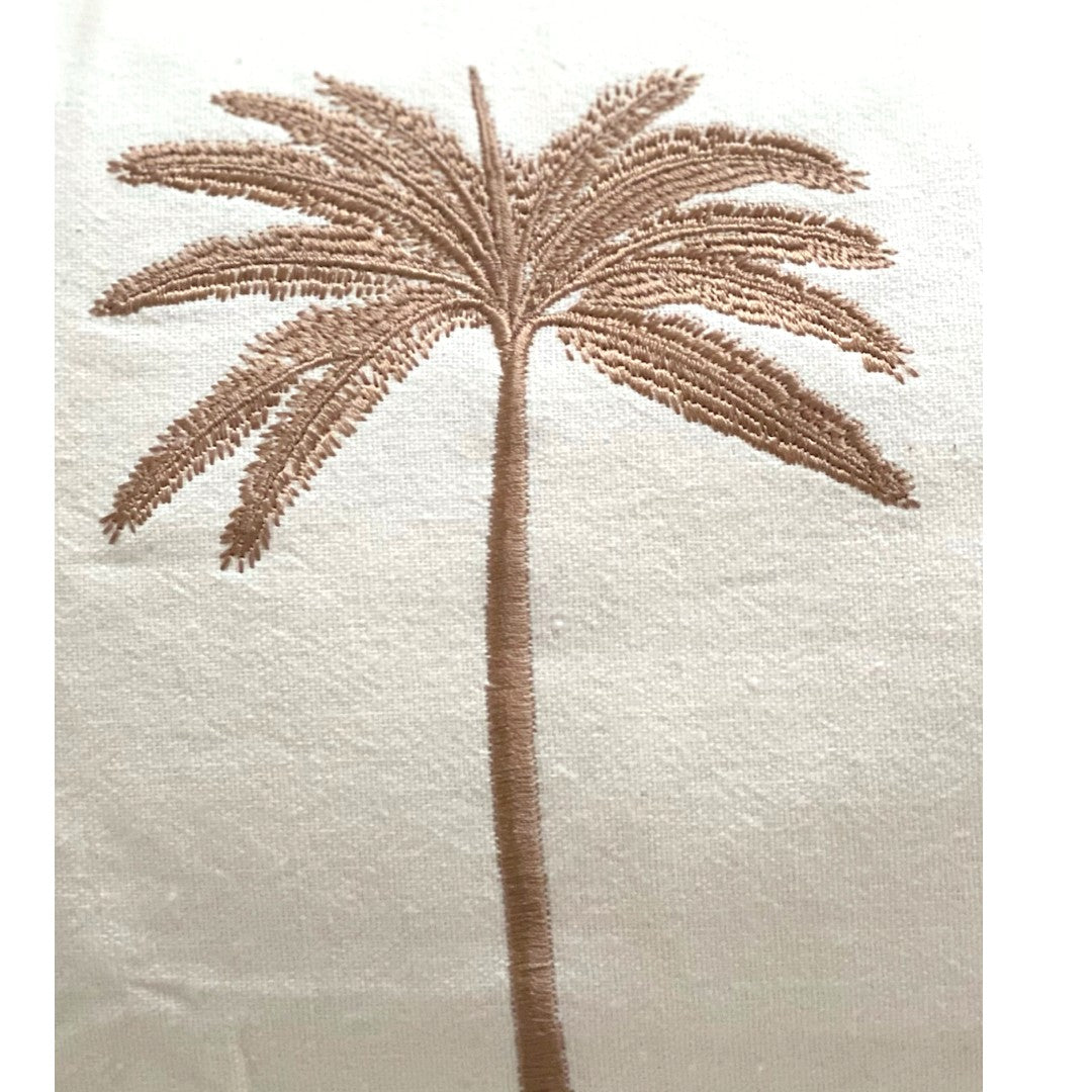 palm tree cushion
