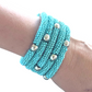 aqua cuff bracelet
